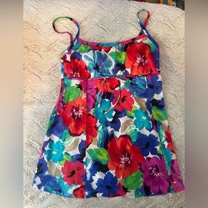 Swim Solutions Swim Dress, Size 18W